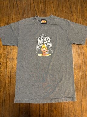 World Industries Gray Retro Style Crewneck Sweatshirt